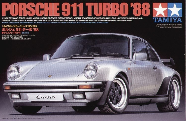 Tamiya 24279 Porsche 911 Turbo &amp;#39;88 1/24