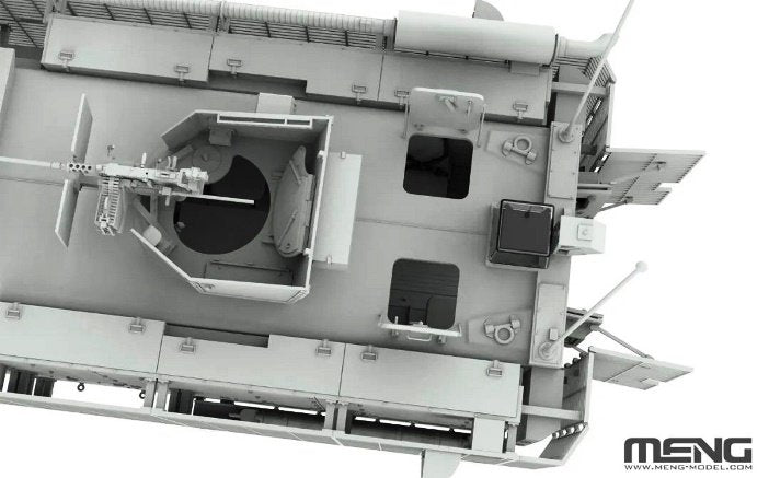 Meng Model SS-012 British Mastiff 2 6x6 Wheeled Protected Patrol Vehicle 1/35 – immagine 3