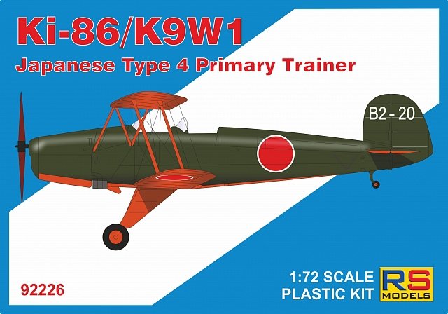 RS Models 92226 Ki-86/K9W1 Japanese Type 4 Primary Trainer 1/72