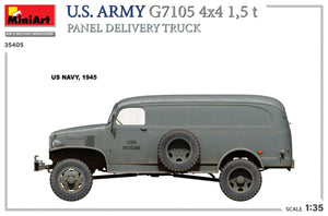 MiniArt 35405 U.S. ARMY G7105 4х4 1,5 t PANEL DELIVERY TRUCK 1/35 – immagine 5