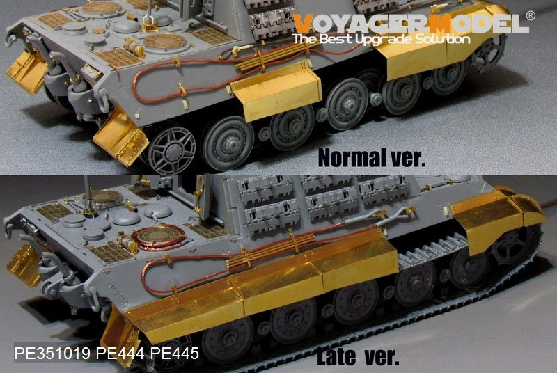 Voyager Model PEA444 WWII German Sd.Kfz.186 Panzerjäger &amp;quot;Jagdtiger&amp;quot; Schurzen Normal Version（For TAKOM) 1/35 – image 3