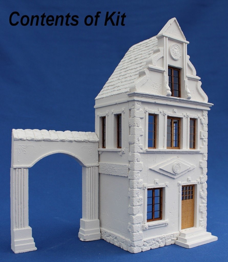 RT-Diorama 35213 City House No.2 with archway 1/35 – Bild 2