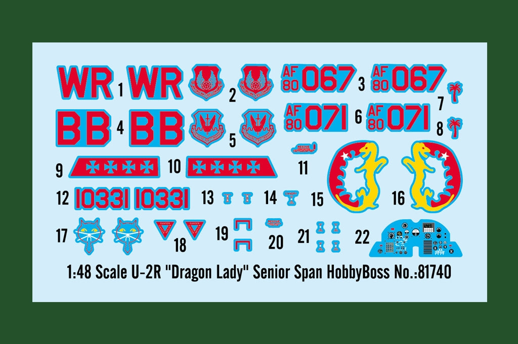 Hobby Boss 81740 U-2R Dragon Lady 1/48 – image 3