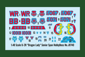 Hobby Boss 81740 U-2R Dragon Lady 1/48 – image 3