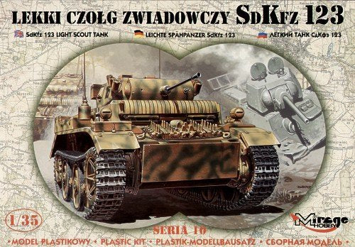 Mirage Hobby 35108 SdKfz.123 Char de reconnaissance léger 1/35