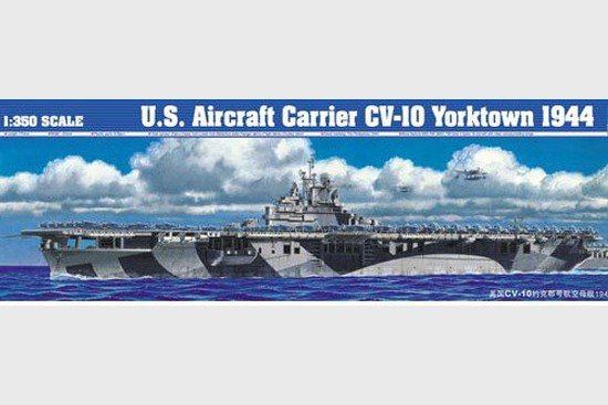 Trumpeter 05603 U.S. Aircraft Carrier CV-10 Yorktown 1944 1/350