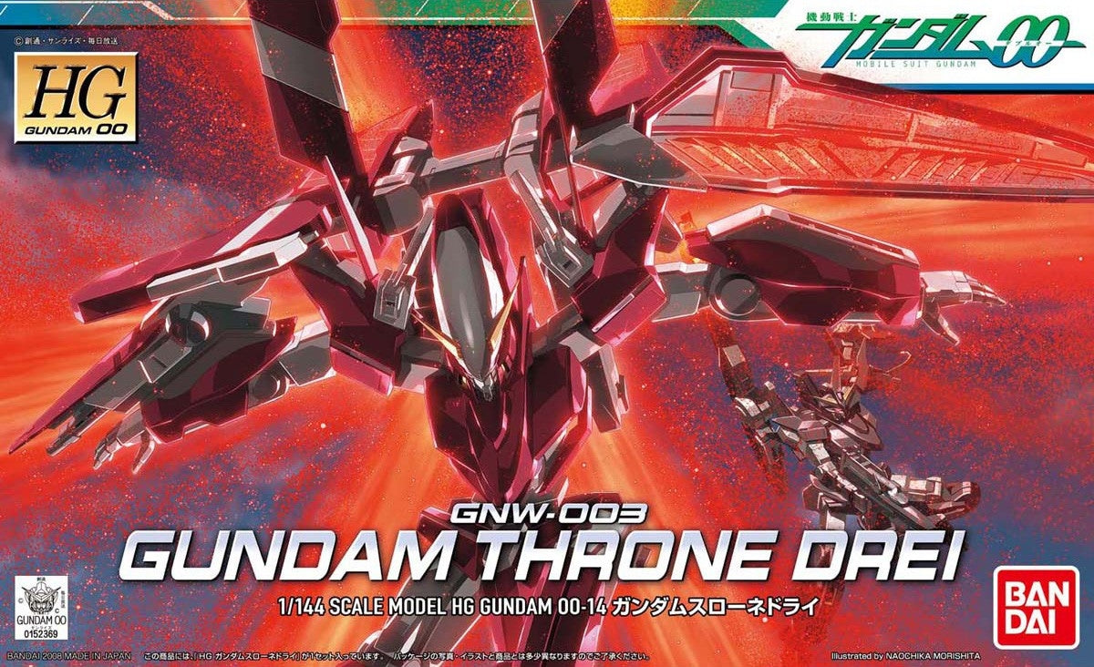 Bandai 60644 GH GUNDAM TRÔNE DREI 1/144