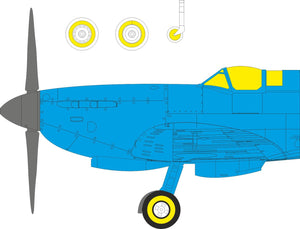 Eduard 644357 Spitfire Mk. IXe LööKplus w/ fishtail exhausts for AIRFIX 1/48 – Bild 5