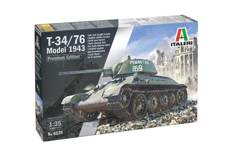 Italeri 6570 T-34/76 mod. 1943 1/35 – image 3