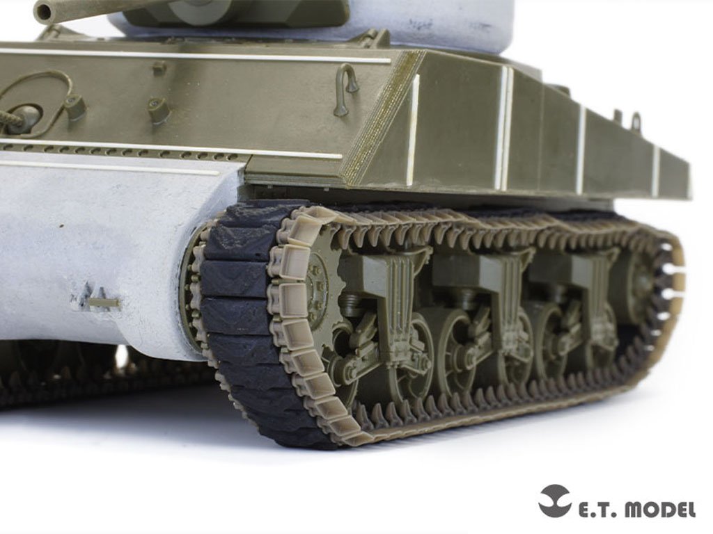 Maquette ET P35-082 Char Sherman M4 T48 de l&amp;#39;armée américaine (Seconde Guerre mondiale) avec bec de canard (Type 1), chenilles fonctionnelles (impression 3D), échelle 1/35 – image 8