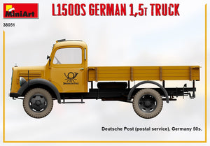 MiniArt 38051 L1500S GERMAN 1,5T TRUCK 1/35 – Bild 4
