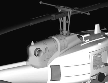 Hobby Boss 87230 UH-1F Huey 1/72 – zdjęcie 5