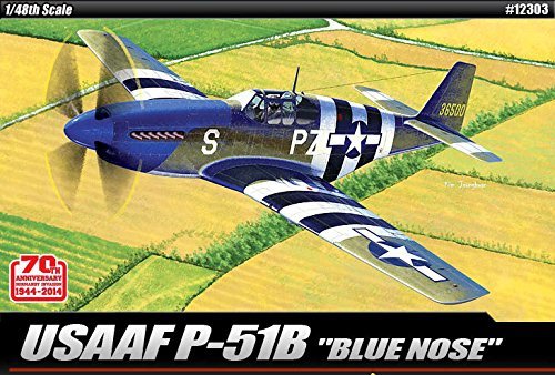 Academy 12303 USAAF P-51B "BLUE NOSE" 1/48