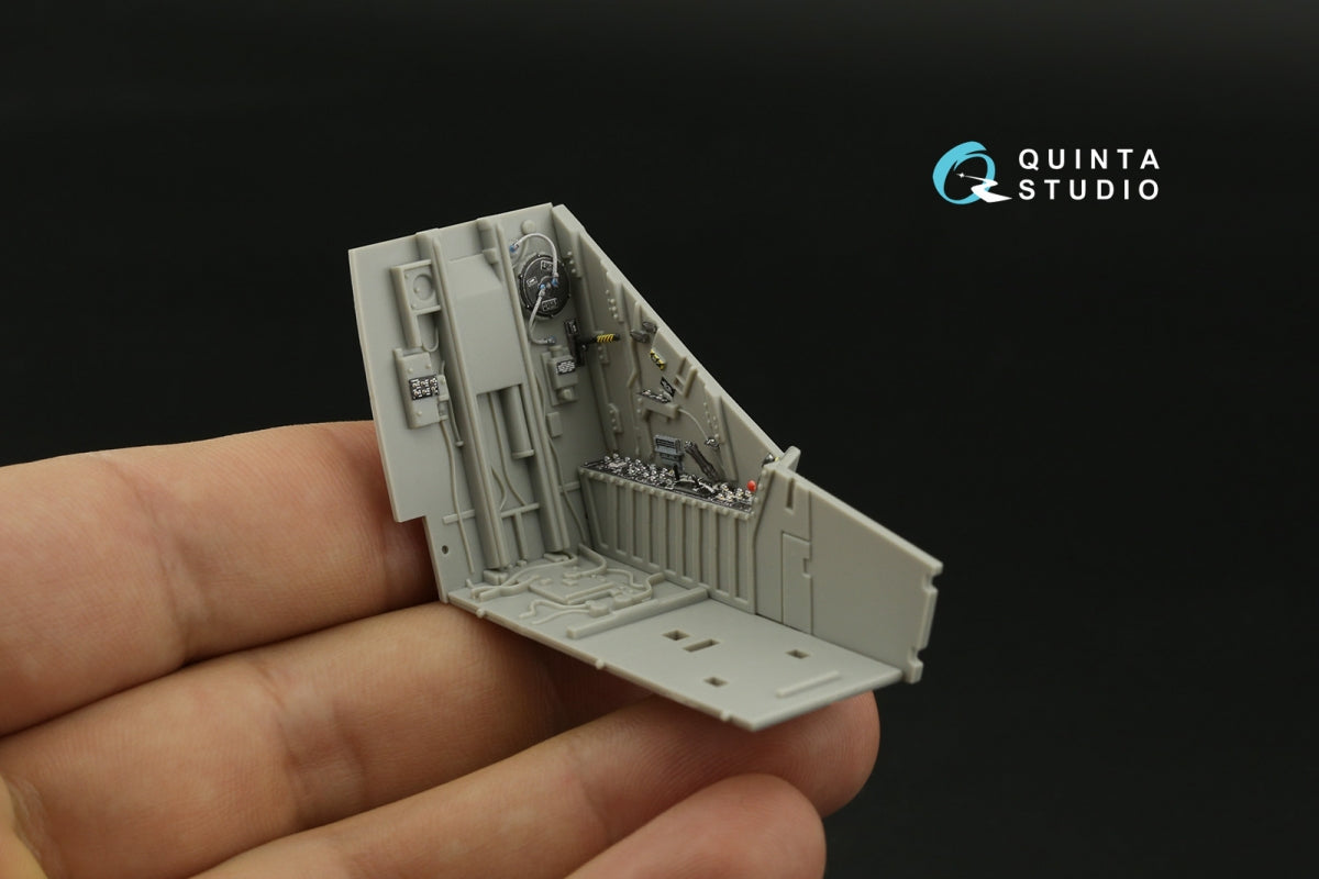 Quinta Studio QDS-32193 AV-8B Harrier II early 3D-Printed &amp;amp; colored Interior on decal paper (Trumpeter) (small) 1/32 – image 9