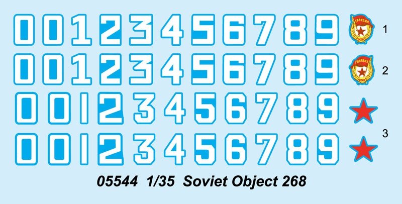 Trumpeter 05544 Soviet Object 268 1/35 – immagine 3