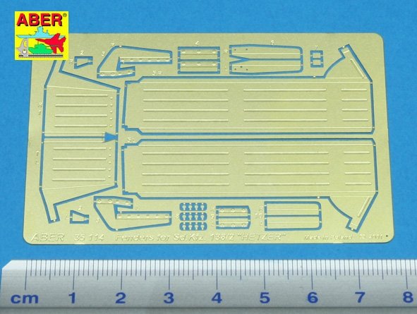 Aber 35114 Błotniki do Sd.Kfz. 138/2 Hetzer do wszystkich wersji (DRA) 1/35 – immagine 2