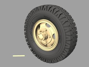 Panzer Art RE35-334 Marmon-Herrington road wheels (Firestone) 1/35 – Bild 2