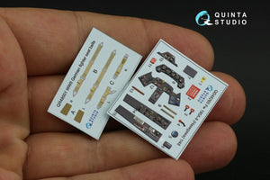 Quinta Studio QD48265 Fw 190A-8 3D-Printed &amp;amp; coloured Interior on decal paper ( Hasegawa ) 1/48 – imagen 9