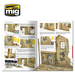 AMMO of Mig Jimenez 6135 HOW TO MAKE BUILDINGS. BASIC CONSTRUCTION AND PAINTING GUIDE (English) – immagine 8