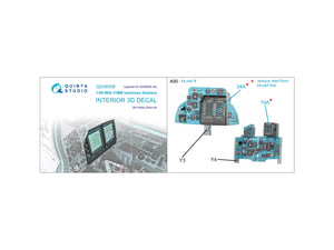 Quinta Studio QD48508 MiG-31BM luminous displays for QD48505/QDS-48505 sets (Hobby Boss) 1/48 – zdjęcie 2