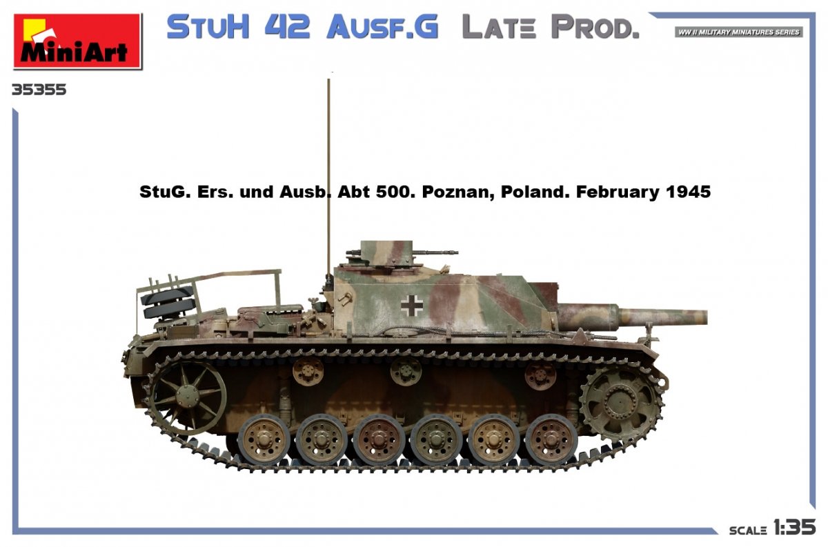 MiniArt 35355 StuH 42 Ausf. G TARD PROD 1/35 – image 10