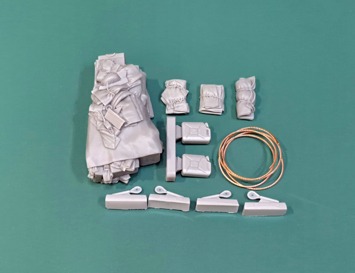 Eureka XXL ER-3577 StuG III Ausf.G - Stowage Set#3 (For Miniart, Dragon, Das Werk, Takom, RFM Kits) 1/35