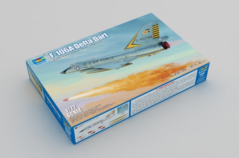 Trumpeter 01682 US F-106A Delta Dart 1/72 – zdjęcie 2