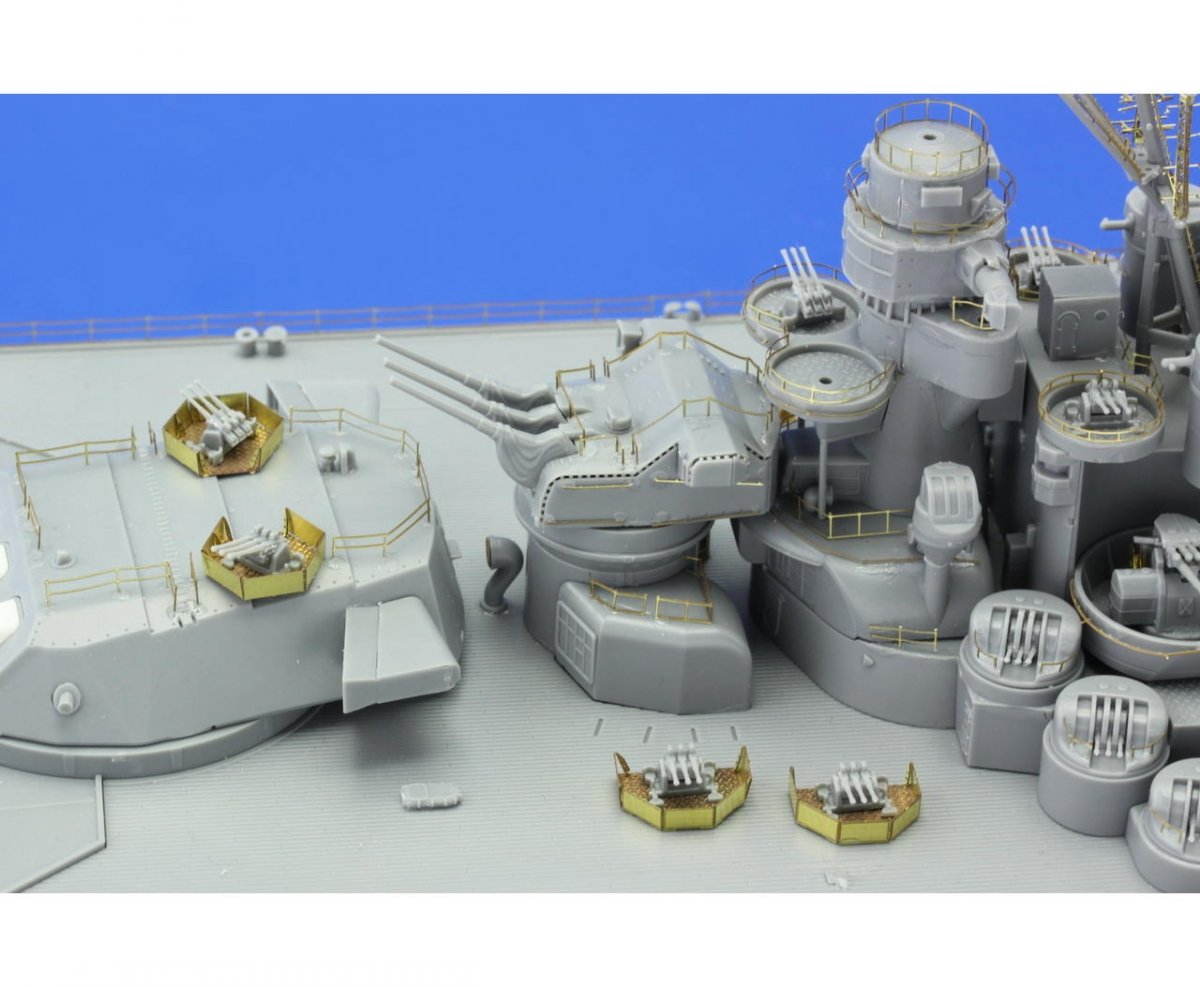 Eduard 53073 Yamato railings - new tool 1/350 Tamiya – Bild 5