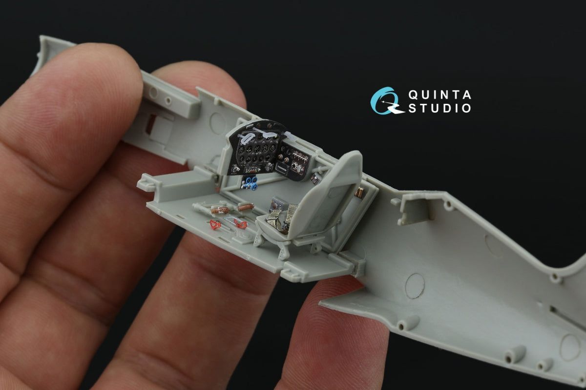 Quinta Studio QD+48511 MiG-3 3D-Printed coloured Interior on decal paper (Trumpeter) 1/48 – immagine 12