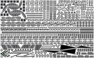 Pontos 23001F2 BISMARCK 1941 Detail Up Set Basic Ver.2 1/200 – image 5