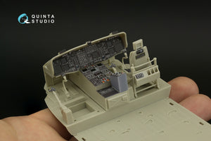 Quinta Studio QD+35108 MH-60L 3D-Printed &amp;amp; coloured Interior on decal paper (Kitty Hawk) (with 3D-printed resin parts) 1/35 – Bild 8