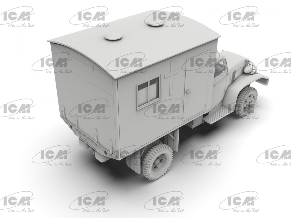 ICM 35586 WWII British Army Mobile Chapel 1/35 – immagine 5