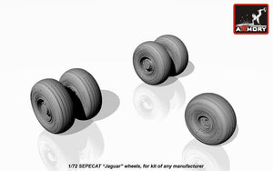 Armory Models AW72502 SEPECAT Jaguar wheels 1/72 – Bild 2