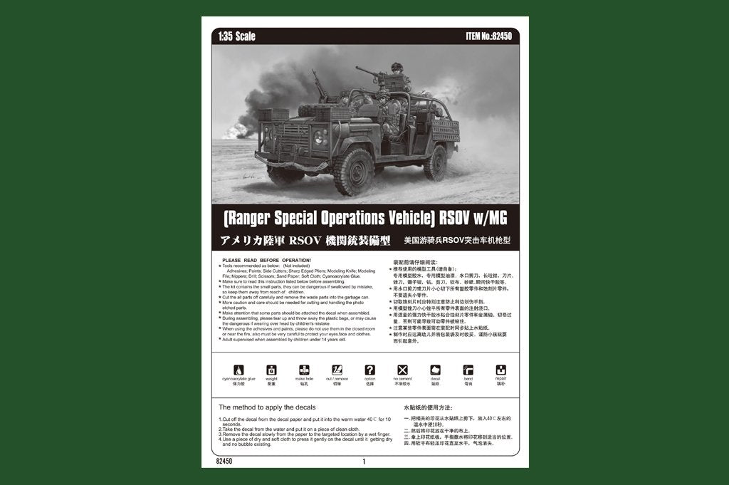 Hobby Boss 82450 RSOV with MG 1/35 – Bild 2
