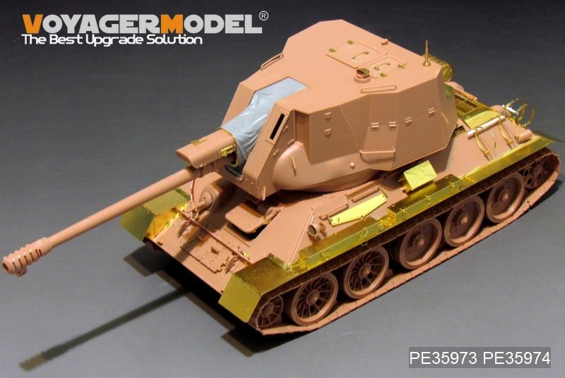 Voyager Model PE35973 Egyptain T-34/122 S.P.G Basic For RFM 5013 1/35 – zdjęcie 9