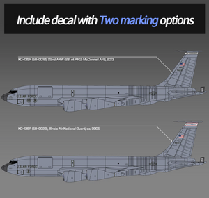 Academy 12638 USAF KC-135R Stratotanker 1/144 – immagine 5