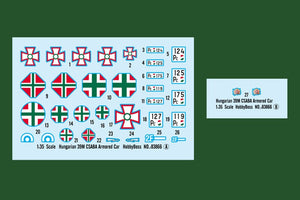 Hobby Boss 83866 Hungarian 39M CSABA Armored Car 1/35 – zdjęcie 3