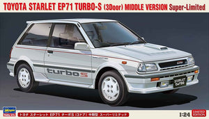 Hasegawa 20508 Toyota Starlet EP71 Turbo S (3 portes) Édition Super Limitée Moyenne Durée 1/24