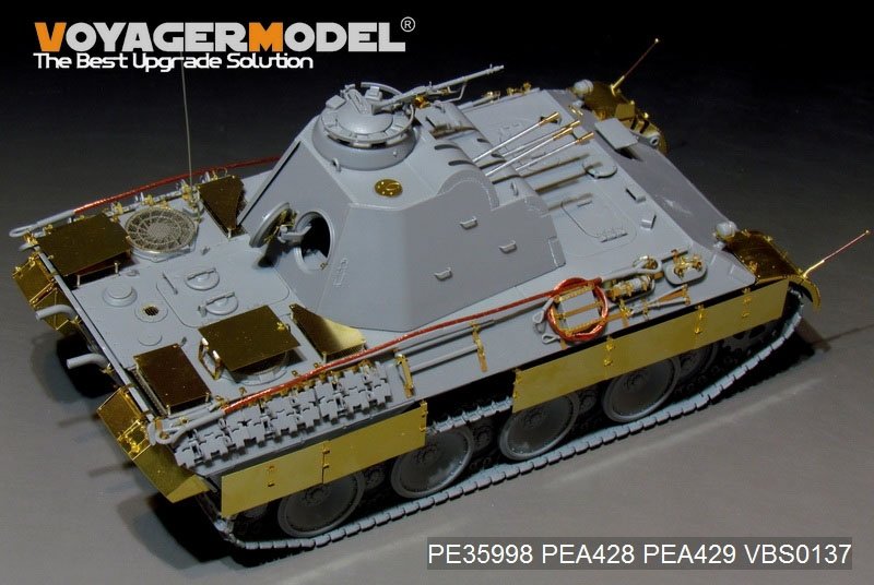 Voyager Model PE35998 WWII German FlaKPanzer V FlaKvierling 20mm MG 151/20 Basic For TAKOM 2105 1/35 – image 10