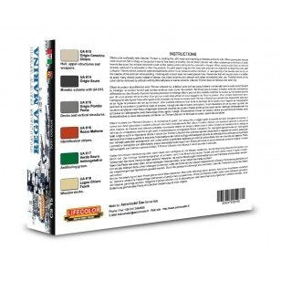 Lifecolor CS15 Acrylic paint set Italian Ships Set 1 6x22ml – imagen 2