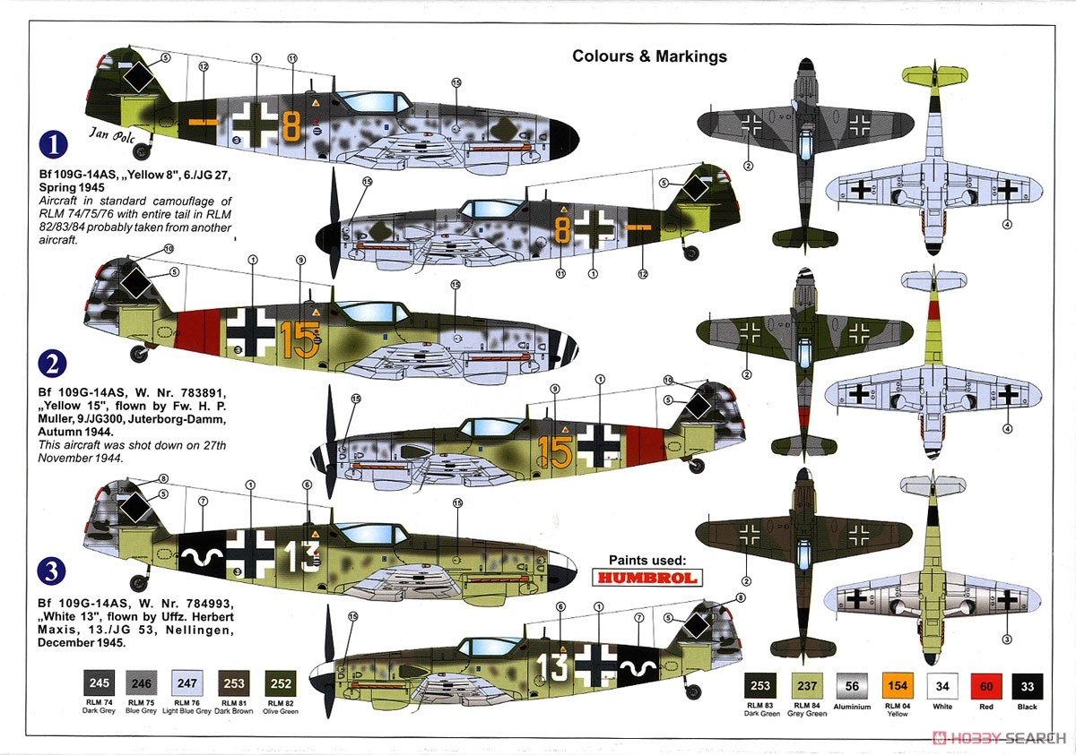 AZ-Model 7642 Bf-109G-14AS Reich Defence 1/72 – zdjęcie 7