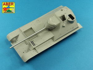 Aber 35 L-219 100 mm D-10S barrel for Soviet SU-101 1/35 – imagen 4