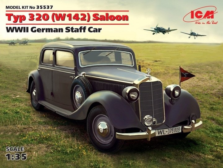 ICM 35537 Mercedes-Benz 320K W142 Berline 1/35