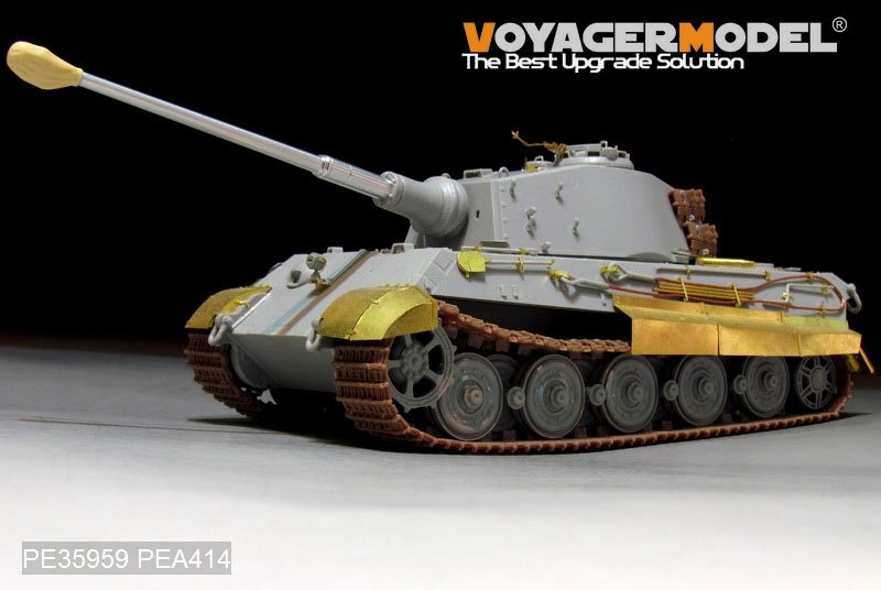 Voyager Model PE35959 WWII German King Tiger (Hensehel Turret) For HOBBYBOSS 84531 1/35 – Bild 3