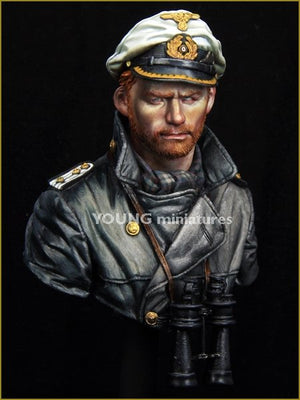 Young Miniatures YM1847 U-BOAT COMMANDER WWII 1/10 – immagine 7