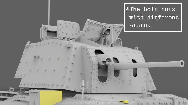 Gecko Models 35GM0005 KREUZER PZ.PKFW.MK.II,742(e),(A10) W/ INTERIOR 1/35 – zdjęcie 9