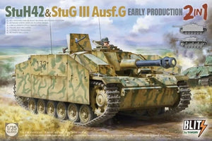 Takom 8009 StuH 42 &amp;amp; StuG III Ausf.G Early Production 2 in 1 1/35
