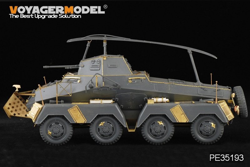 Voyager Model PE35193 WWII German Sd.Kfz.232 8 ROD early version for TAMIYA Kit 1/35 – Bild 8