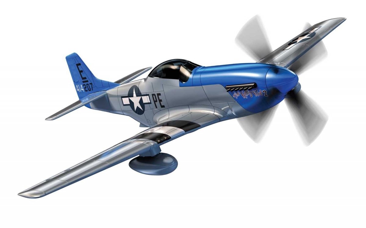 Airfix 6046 QUICKBUILD D-Day P-51D Mustang – imagen 3
