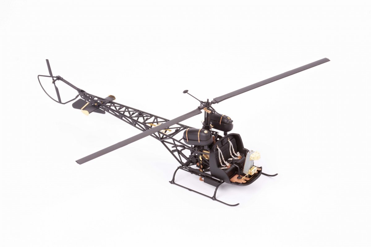 Eduard 491275 OH-13 ITALERI 1/48 – Bild 9